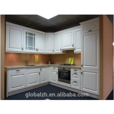 Factory Direct Good Quality White Painted Shaker All Wood Kitchen Cabinet